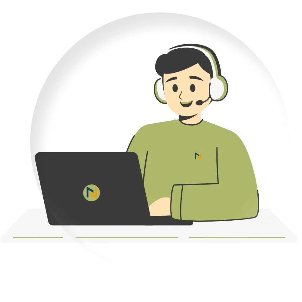 Purple Customer Support Online Service Illustration Instagram Post (3)